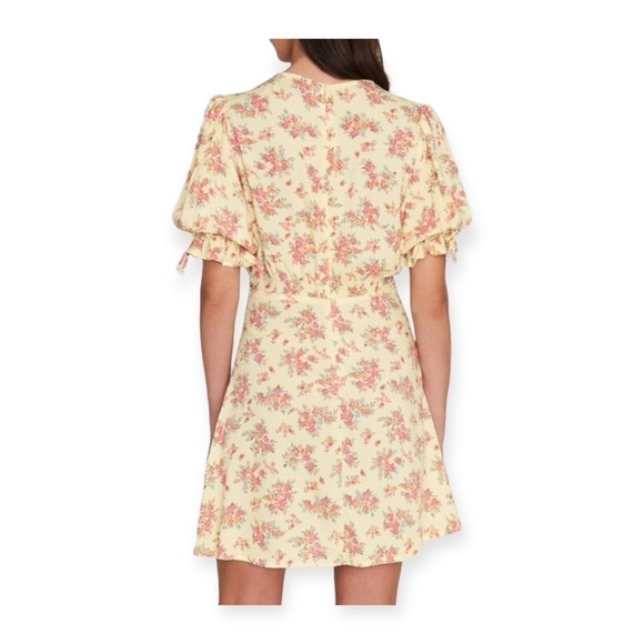 New Faithfull‎ the Brand Dress Tonia Mini Dress, SIZE US 8, Yellow - Picture 2 of 13